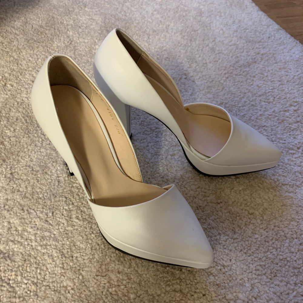 Luxury ivory handmade heel